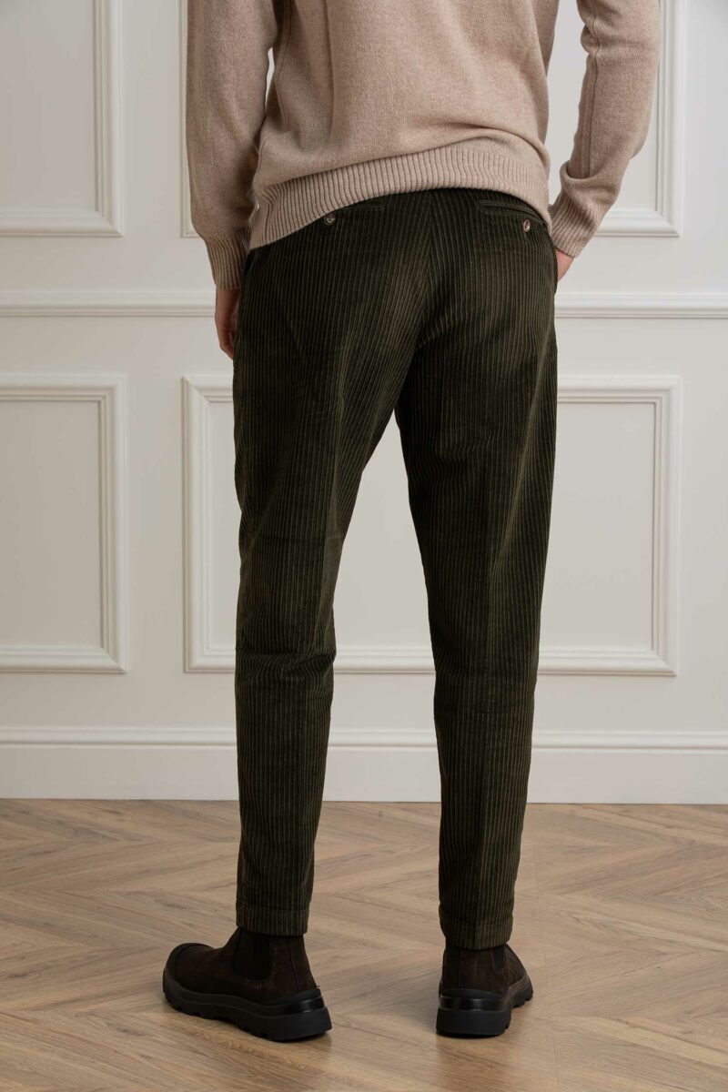 RE-HASH-PANTALONE CHINOS MARC-RHPR6044085 VERDE 36