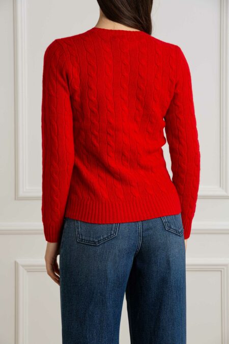 RALPH LAUREN-MAGLIA M/L JULIANNA-RL910421A24 RED XS