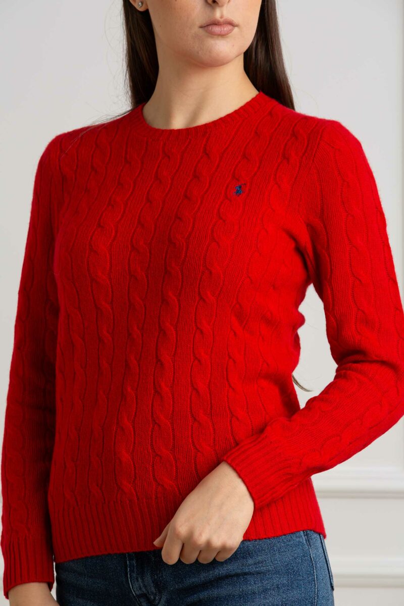 RALPH LAUREN-MAGLIA M/L JULIANNA-RL910421A24 RED XS