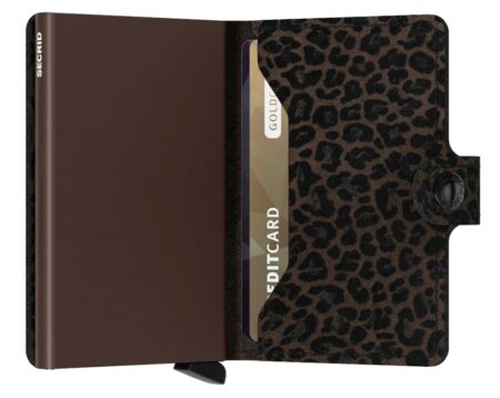 SECRID-MINI WALLET LEO-SECLEOMLE BROWN TU