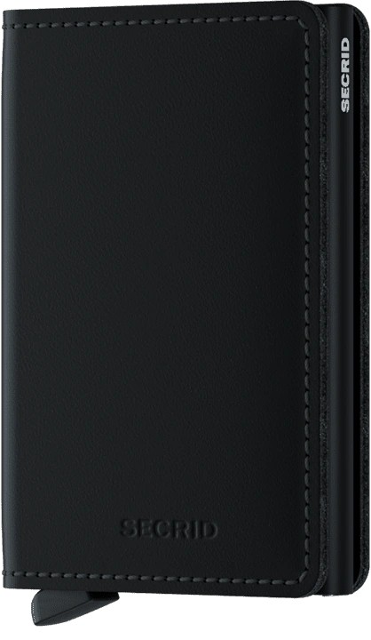 SECRID-MINIWALLET MATTE-SECMATTEMM BLACK TU