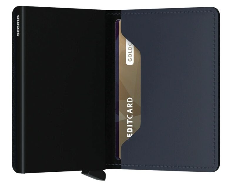 SECRID-MINIWALLET MATTE-SECMATTEMM NIGHTBLUE TU