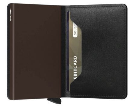 SECRID-MINIWALLET ORIGINAL-SECORIGINALM BLACKBROWN TU