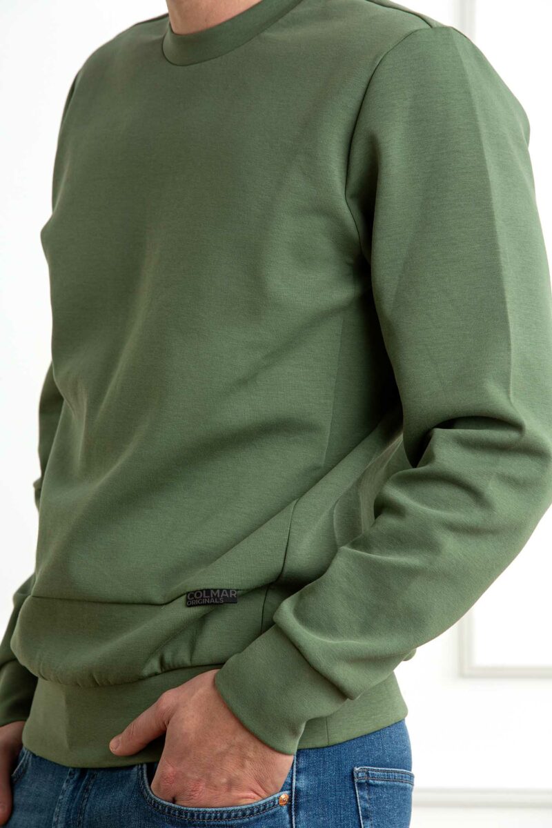 COLMAR ORIGINALS-FELPA UOMO-COL61672YF VERDE M