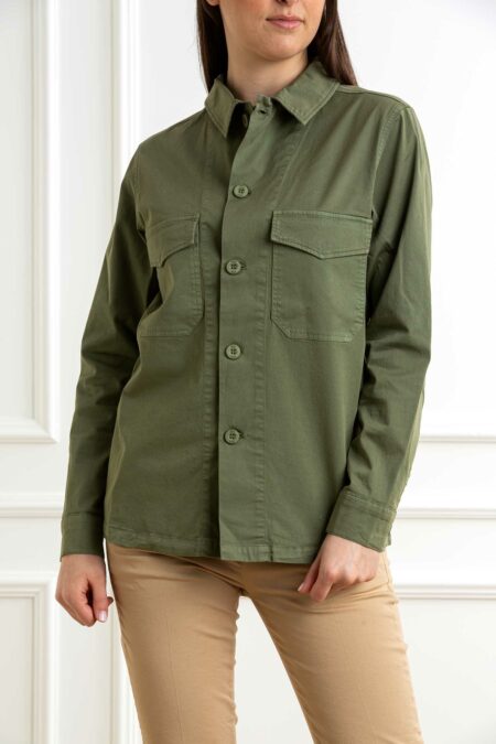 40WEFT-FIELD JACKET COTONE TASCHE-40DOLORES2210 VERDE XL