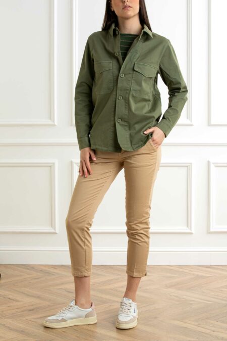 40WEFT-FIELD JACKET COTONE TASCHE-40DOLORES2210 VERDE XL