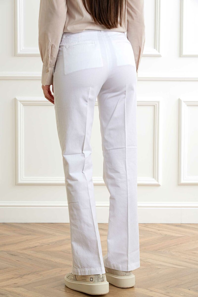 40WEFT-PANTAL. COLORATO DONNA-40THEA2224 BIANCO 46