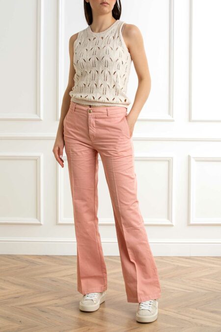 40WEFT-PANTAL. COLORATO DONNA-40THEA2224 ROSA 46