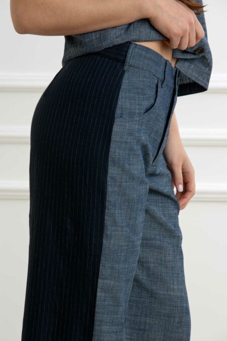 ALESSIA SANTI-PANTALONE DONNA-AS511SD25010 BLU 44
