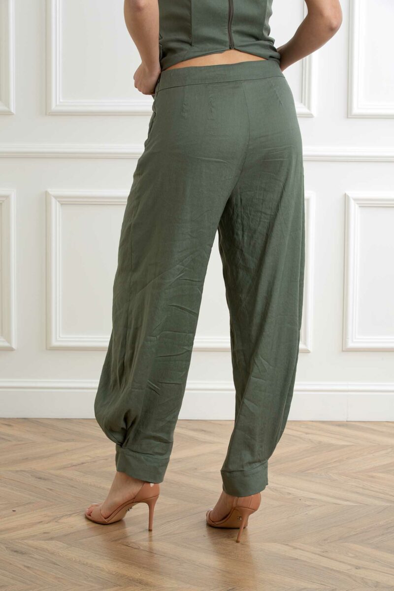 ALESSIA SANTI-PANTALONE BALLOON-AS511SD25015 VERDE 44