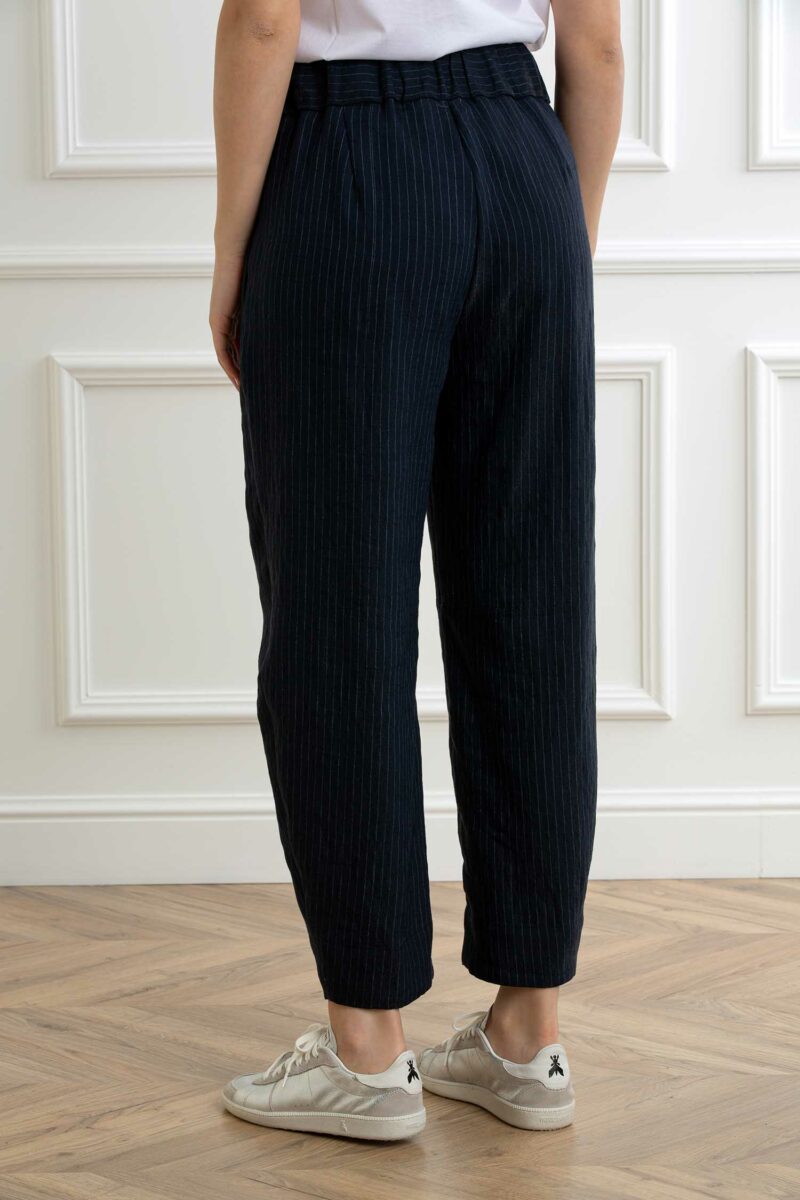 ALESSIA SANTI-PANTALONE CON ELASTICO-AS511SD25019 BLU 44