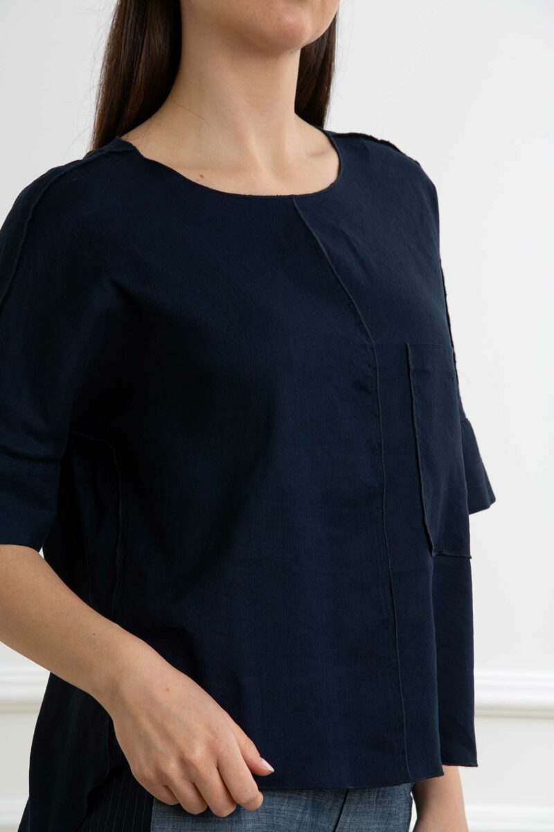 ALESSIA SANTI-BLUSA M/M-AS511SD45037 BLU 42