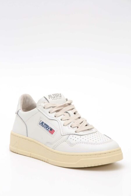 AUTRY-SCARPA MEDALIST LOW WOM LEAT/LEAT-AUAULWLL15P25 WHITE 40