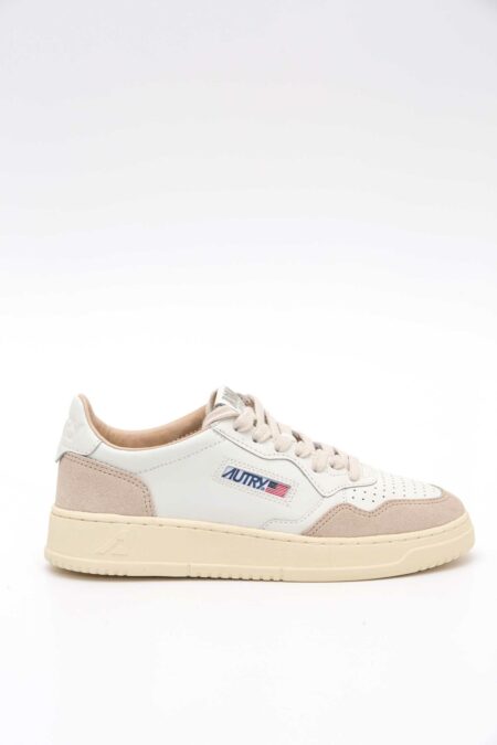 AUTRY-SCARPA MEDALIST WOM - LEAT/SUEDE WHT/BLUE-AUAULWLS33P25 WHITE 41