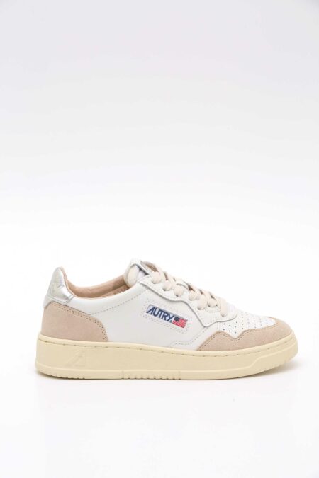 AUTRY-SCARPA MEDALIST  WOM - LEAT/SUEDE WHT/SILVER-AUAULWLS74P25 WHITE 41