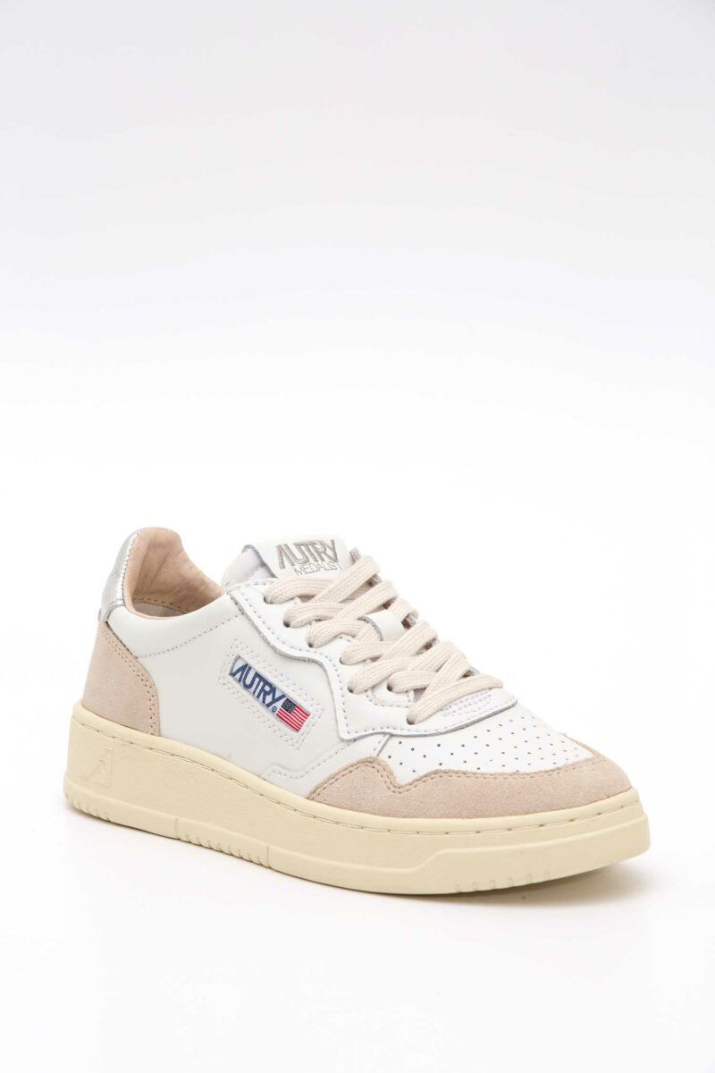 AUTRY-SCARPA MEDALIST  WOM - LEAT/SUEDE WHT/SILVER-AUAULWLS74P25 WHITE 41