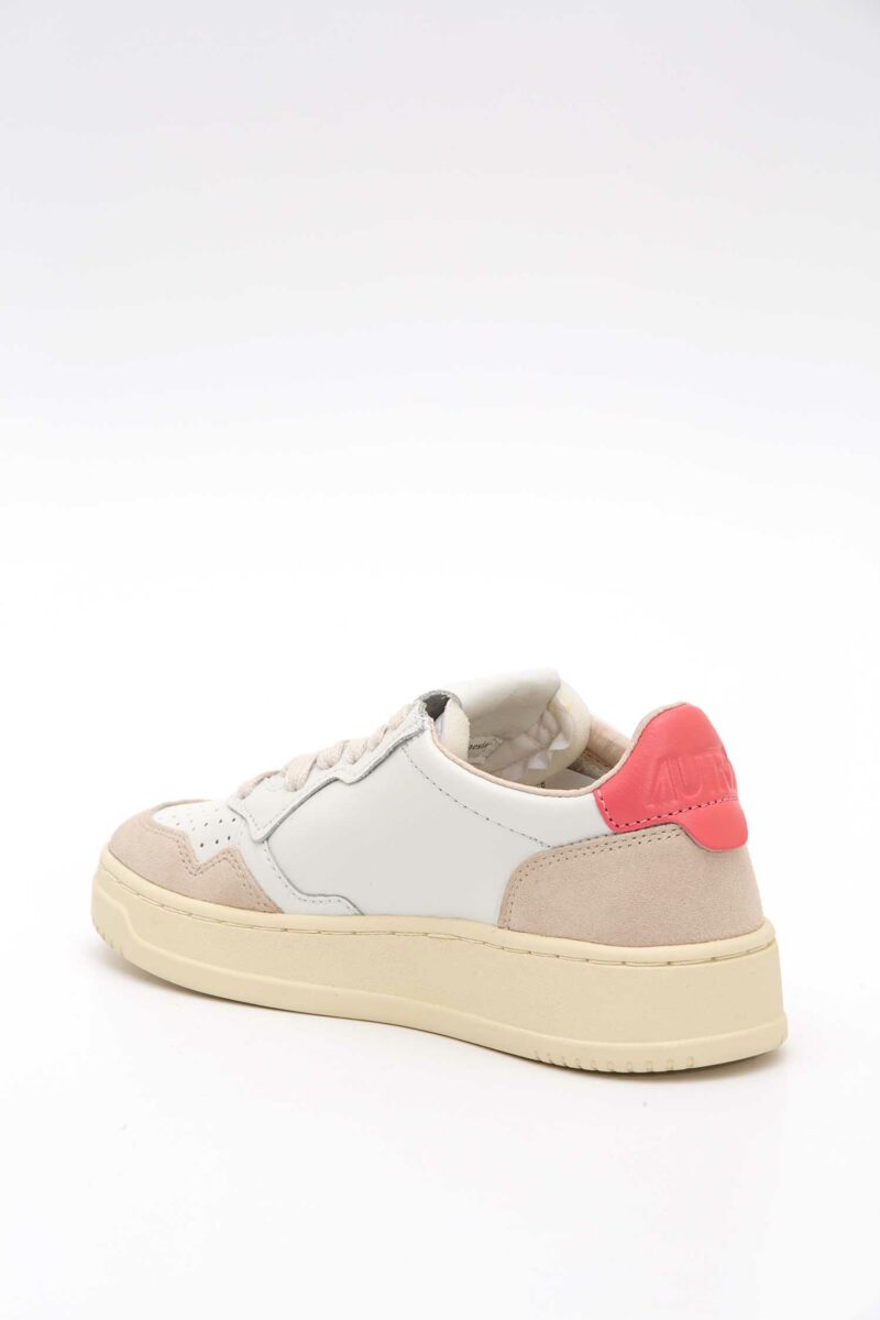 AUTRY-SCARPA MEDALIST LOW WOM - LEAT/SUEDE WHT/TEAROSE-AUAULWLS78 WHITE 40