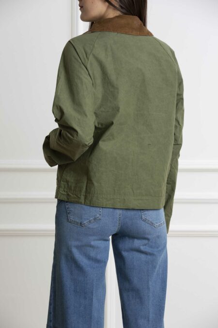 BARBOUR-GIUBBINO CAMPBELL SHOWERPROOF-BBLSP0038LSPP24 ARMY 40