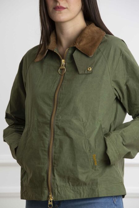 BARBOUR-GIUBBINO CAMPBELL SHOWERPROOF-BBLSP0038LSPP24 ARMY 40