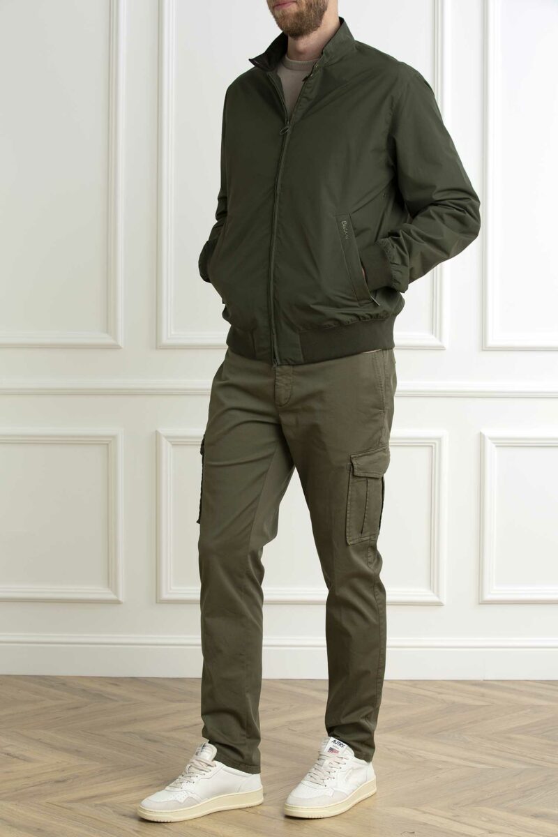 BARBOUR-GIUBBINO ROYSTON-BBMCA0412MCAP24 OLIVE XL