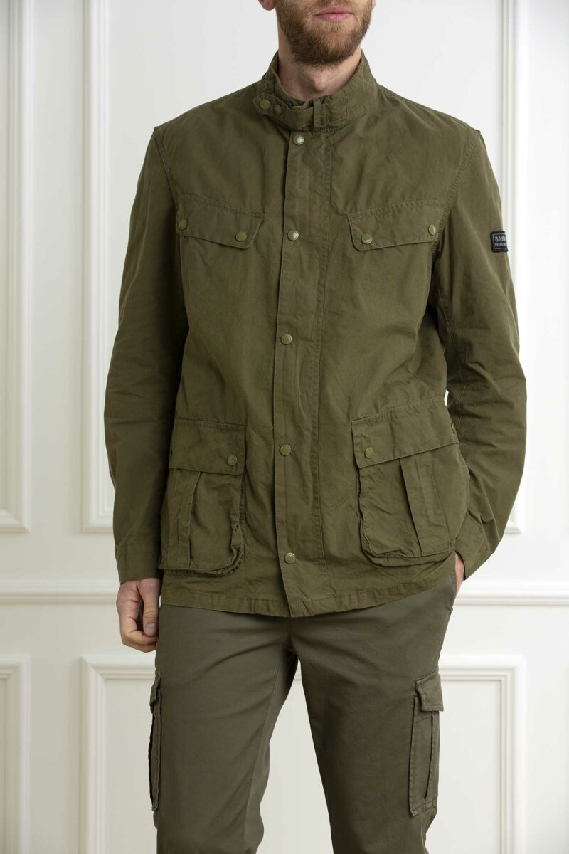 BARBOUR-GIUBBINO SUMMER WASH DUKE-BBMCA0667MCAP24 GREEN XL