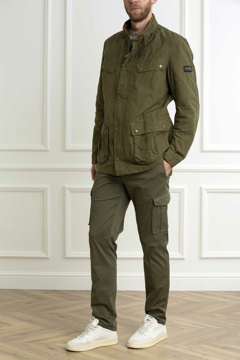 BARBOUR-GIUBBINO SUMMER WASH DUKE-BBMCA0667MCAP24 GREEN XL