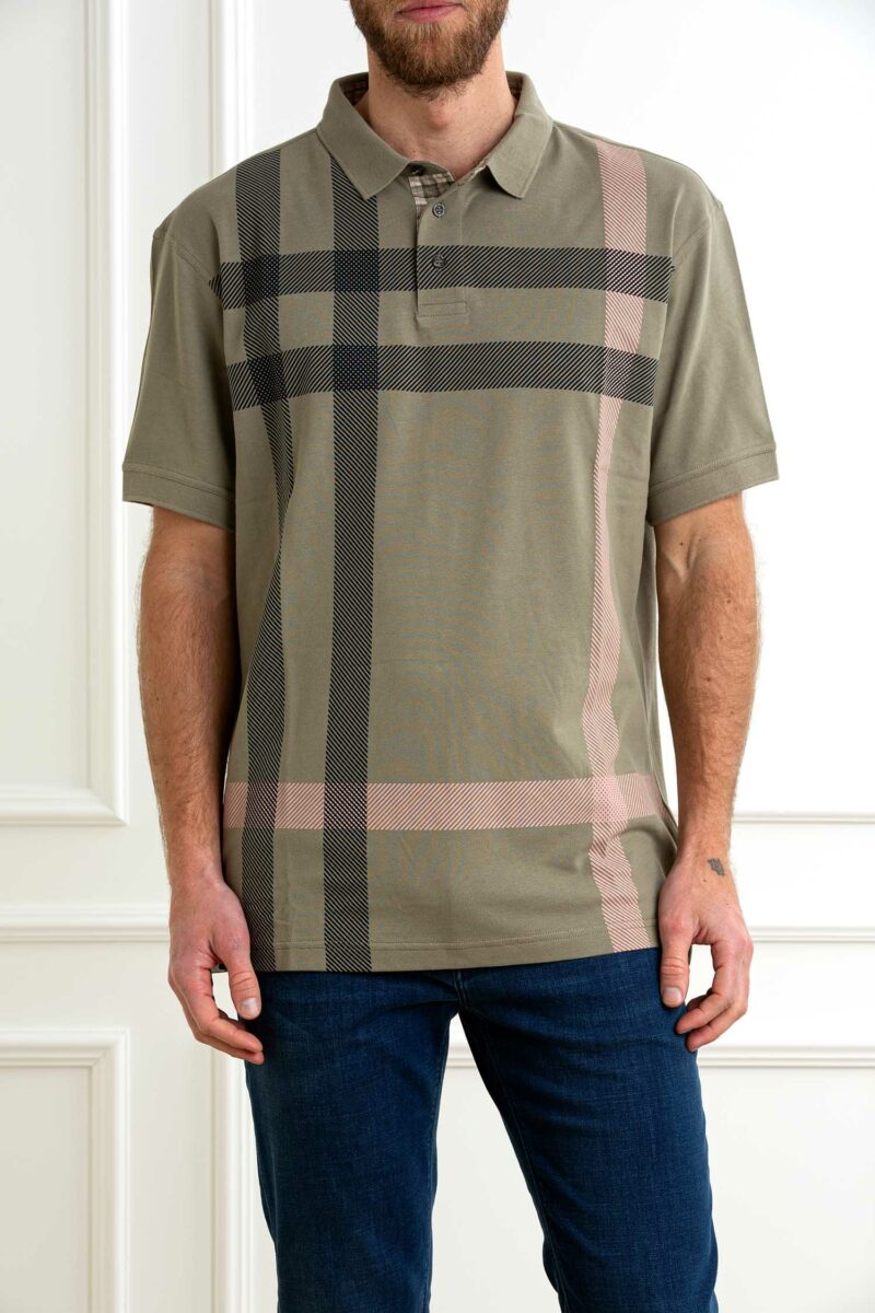 BARBOUR-POLO BLAINE-BBMML1117MML GREEN XXL