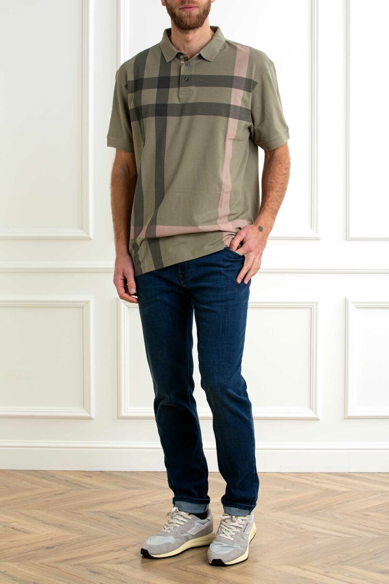 BARBOUR-POLO BLAINE-BBMML1117MML GREEN XXL