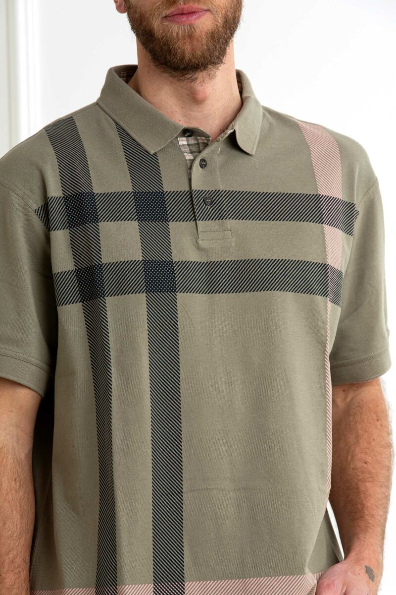 BARBOUR-POLO BLAINE-BBMML1117MML GREEN XXL