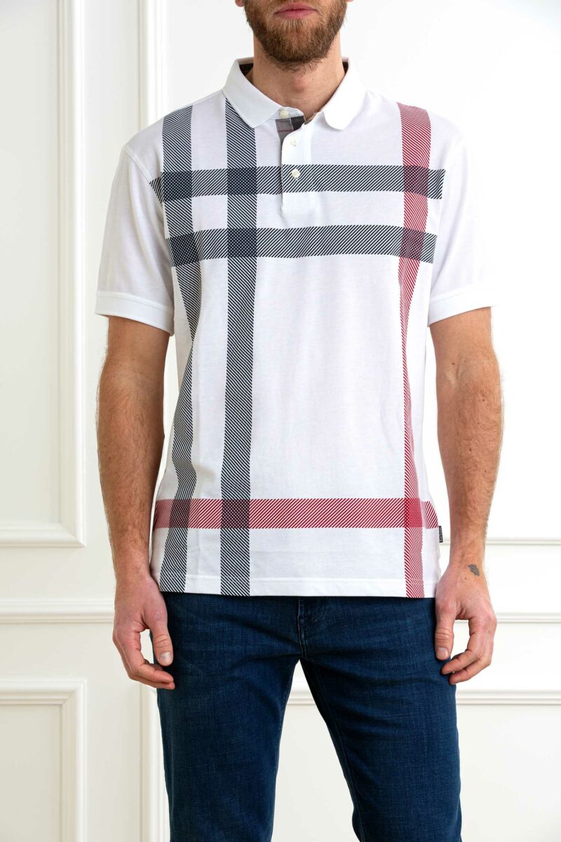 BARBOUR-POLO BLAINE-BBMML1117MML WHITE XL