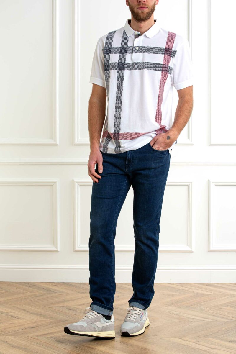 BARBOUR-POLO BLAINE-BBMML1117MML WHITE XL