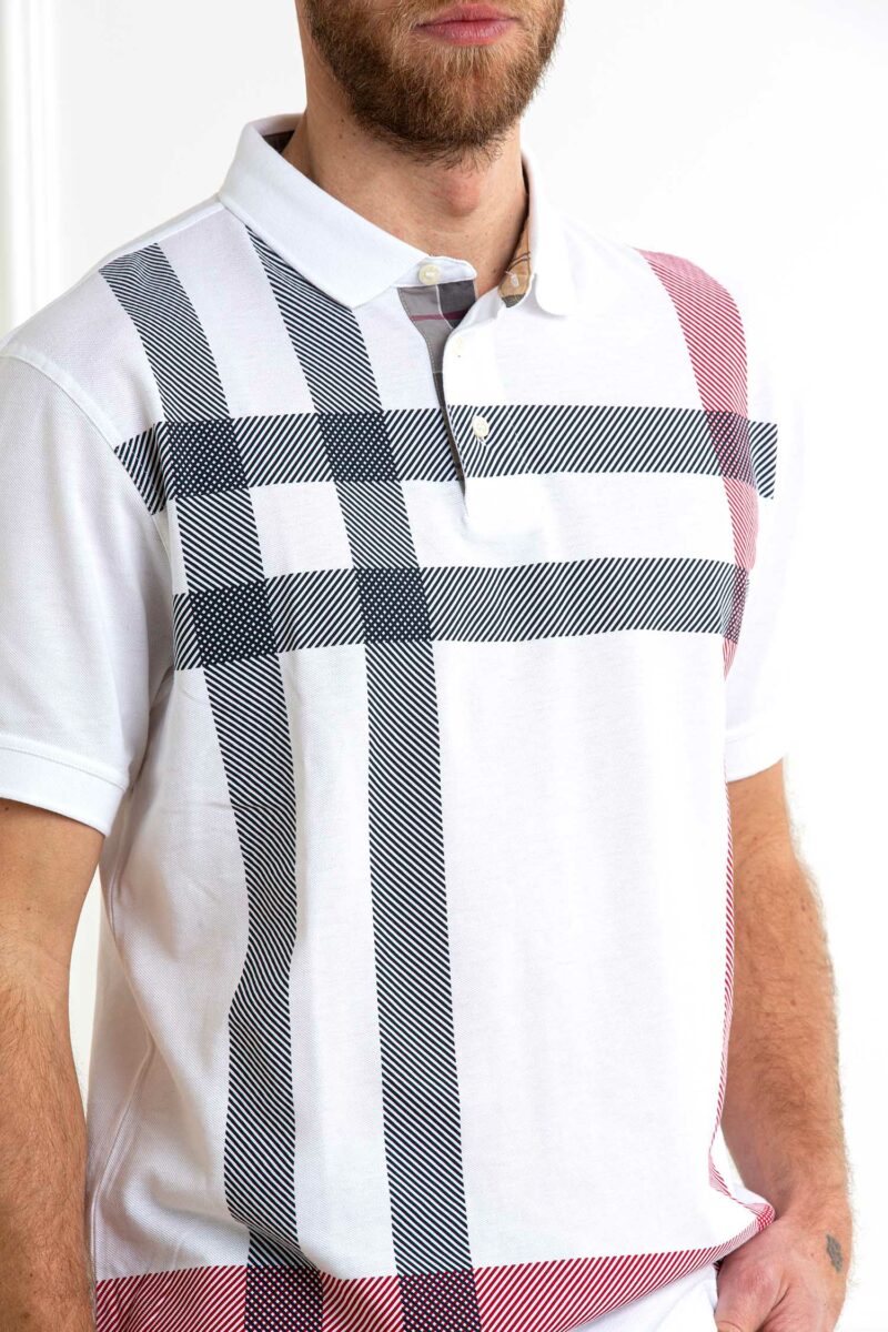 BARBOUR-POLO BLAINE-BBMML1117MML WHITE XL