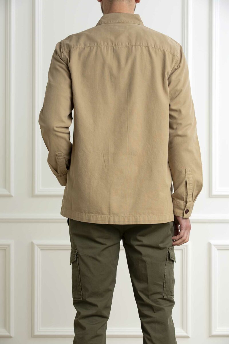 BARBOUR-GIUBBINO WASHED OVERSHIRT-BBMOS0281MOSP24 STONE XL