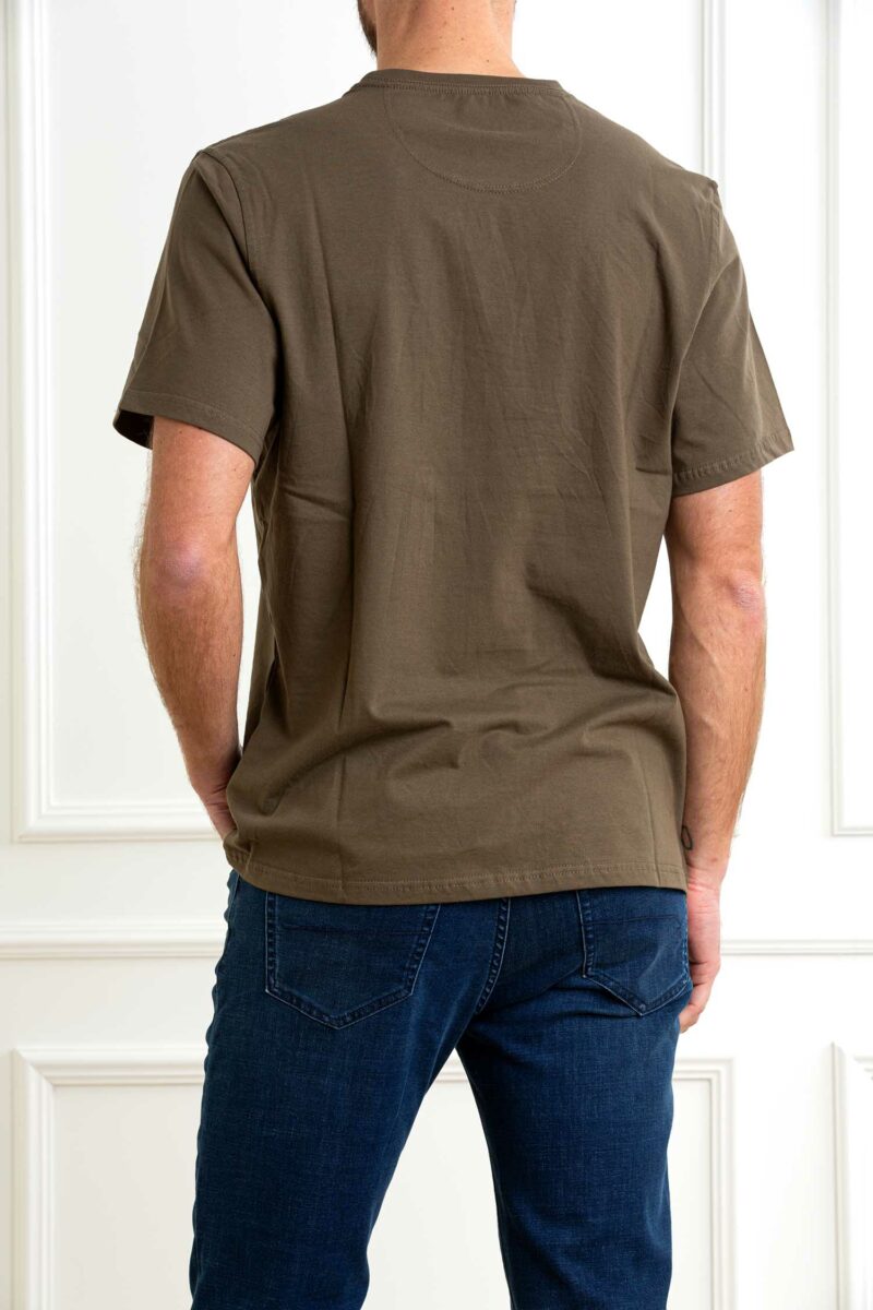 BARBOUR-T-SHIRT LANGDON-BBMTS1114MTS TARMAC XXL