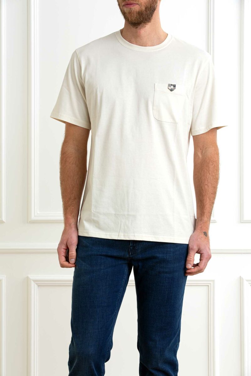 BARBOUR-T-SHIRT TOTHILL-BBMTS1419MTS WHITE XXL