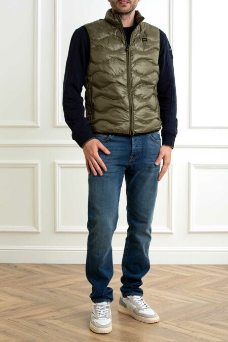 BLAUER-SMANICATO DANNY-BLAX02230005958 MILITARE XL