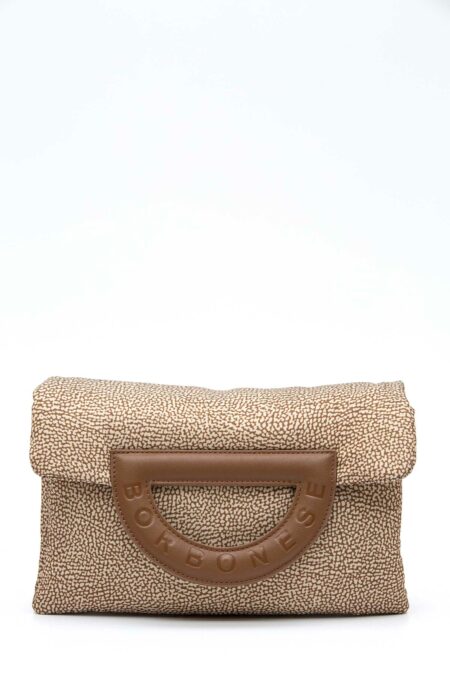 BORBONESE-BORSA C/PATTA S. C/T.-BO91010047I15 CARAMELLO TU