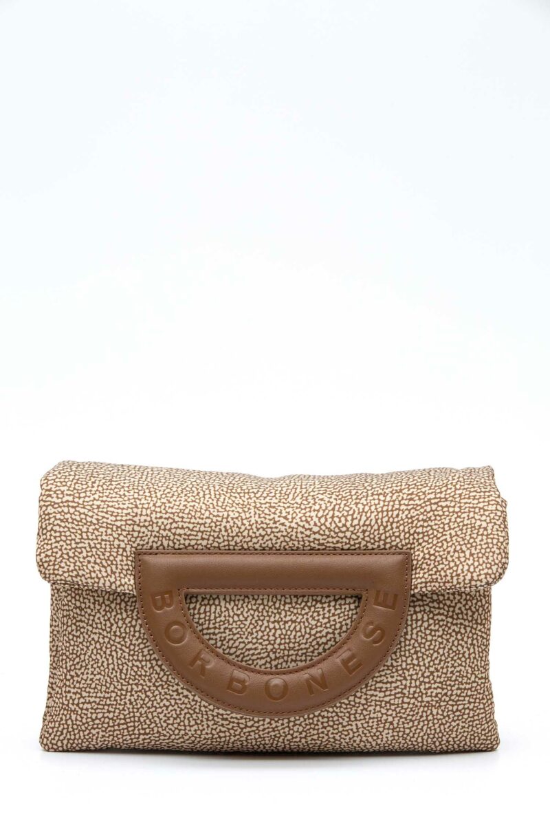 BORBONESE-BORSA C/PATTA S. C/T.-BO91010047I15 CARAMELLO TU