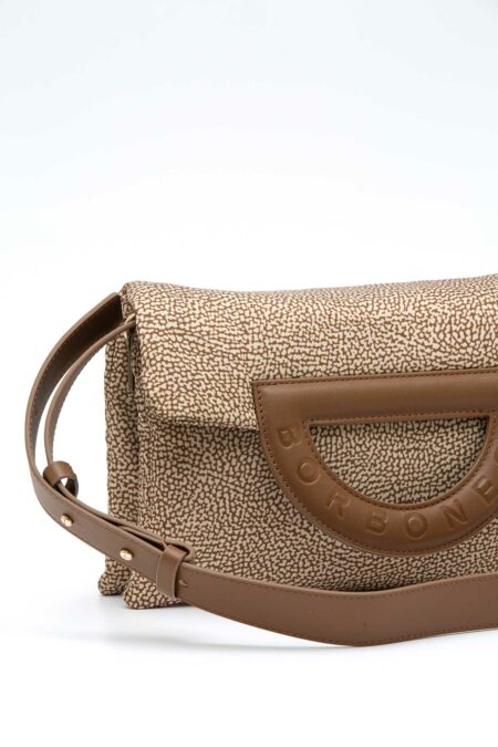 BORBONESE-BORSA C/PATTA S. C/T.-BO91010047I15 CARAMELLO TU