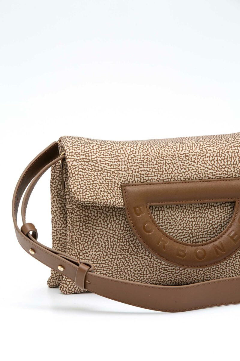 BORBONESE-BORSA C/PATTA S. C/T.-BO91010047I15 CARAMELLO TU