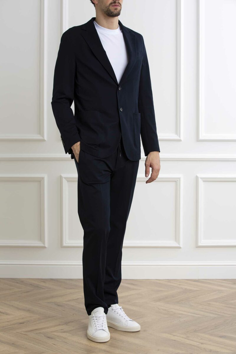 CIRCOLO 1901-GIACCA PIQUET MERC-CICN4224 NAVY 54