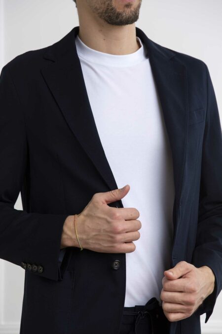 CIRCOLO 1901-GIACCA PIQUET MERC-CICN4224 NAVY 54