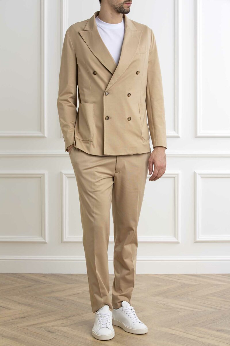 CIRCOLO 1901-GIACCA DOPPIO PET JERSEY MERC-CICN4240 GRANITO 50