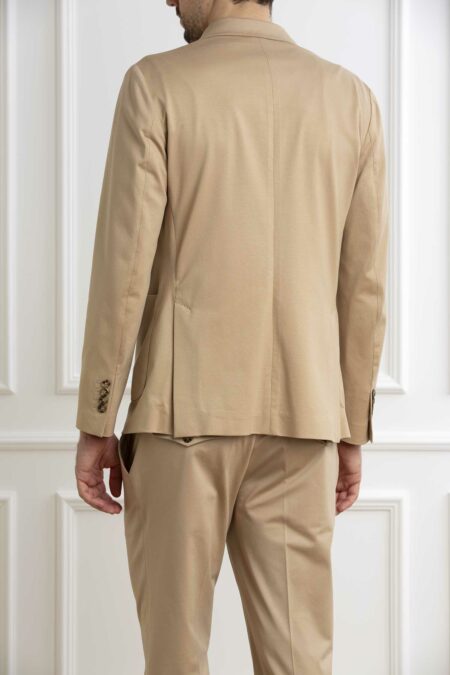CIRCOLO 1901-GIACCA DOPPIO PET JERSEY MERC-CICN4240 GRANITO 50