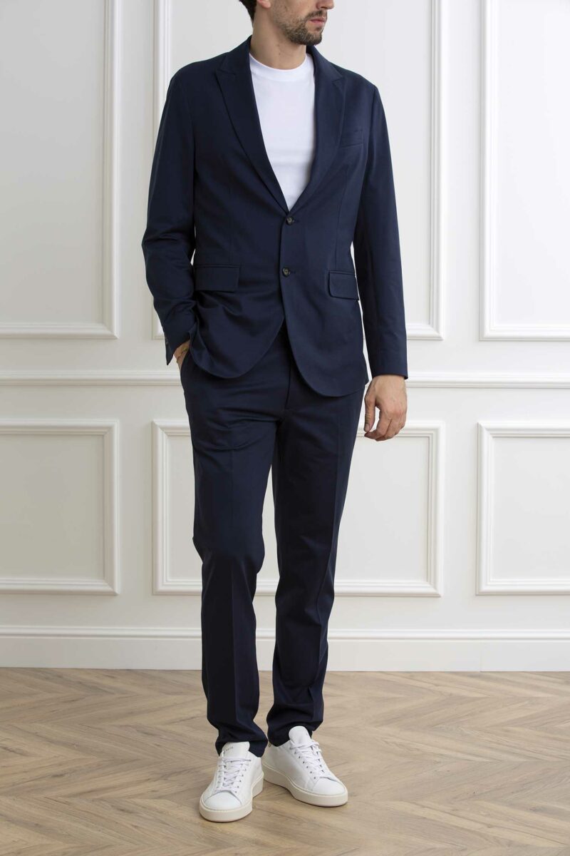 CIRCOLO 1901-GIACCA JERSEY MERC-CICN4242 INDIGO 54