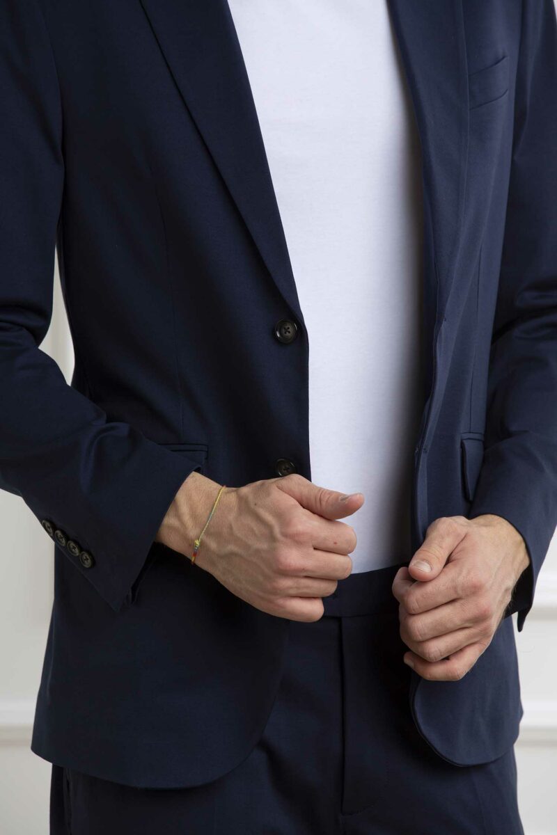CIRCOLO 1901-GIACCA JERSEY MERC-CICN4242 INDIGO 54