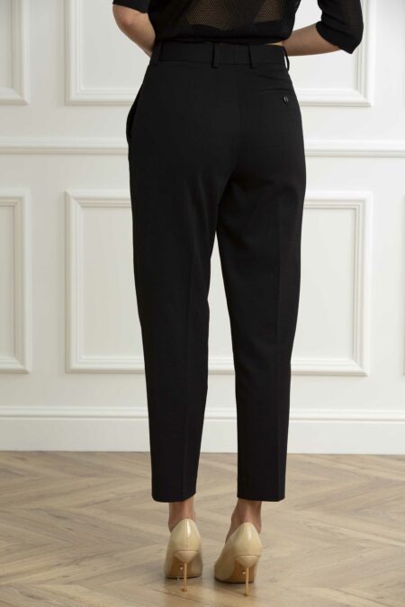 CIRCOLO 1901-PANTALONE CARROT OXFORD-CIFD3007 NERO 40