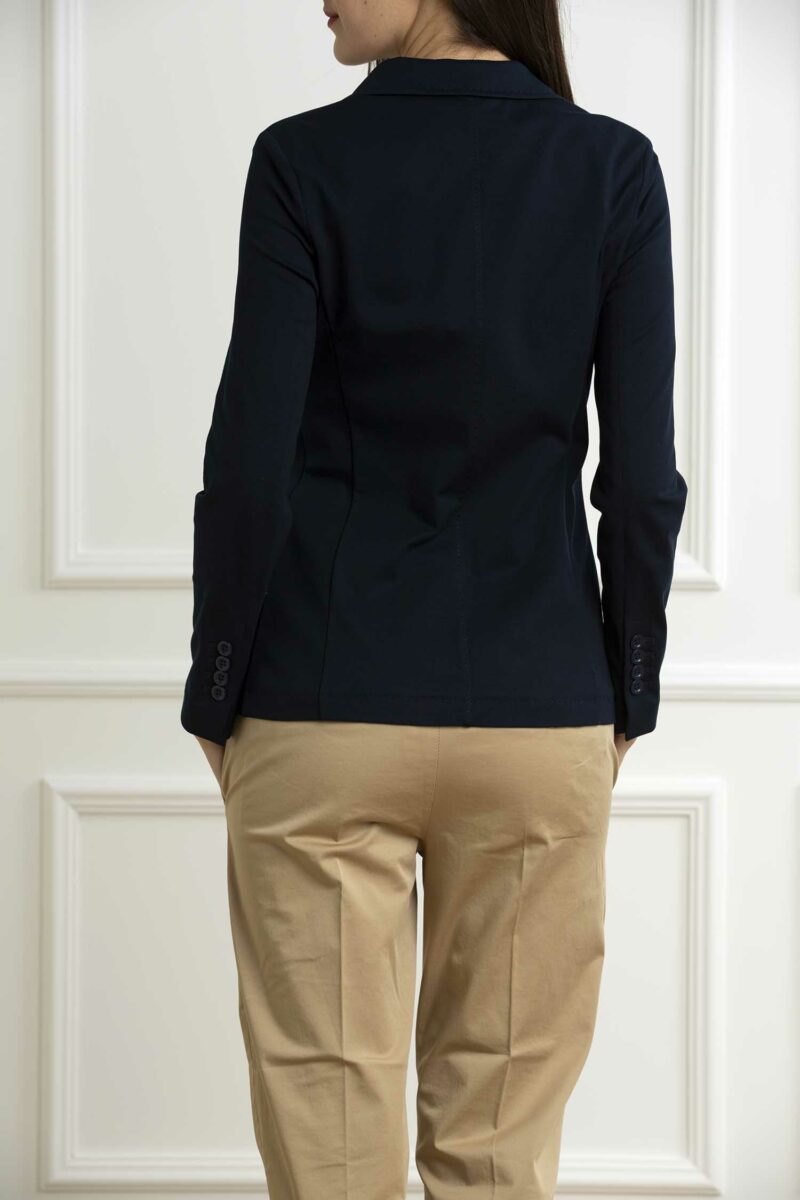 CIRCOLO 1901-GIACCA SLIM F.PIQUET-CIFD3012 NAVY 46