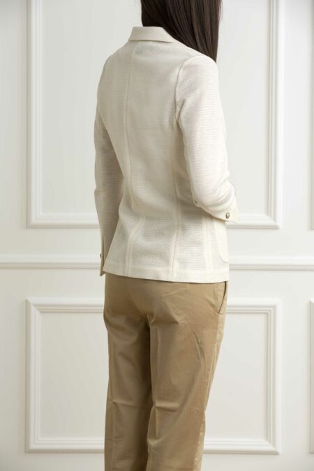 CIRCOLO 1901-GIACCA S.FIT LINO/COT-CIFD3130 NATURALE 42