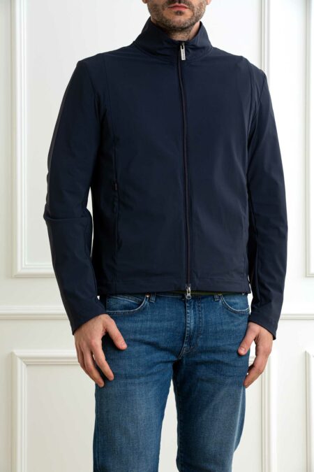 COLMAR ORIGINALS-GIACCA SENZA CAPPUCCIO IN MORBIDO TESSUTO-COL18139ZB BLU 58